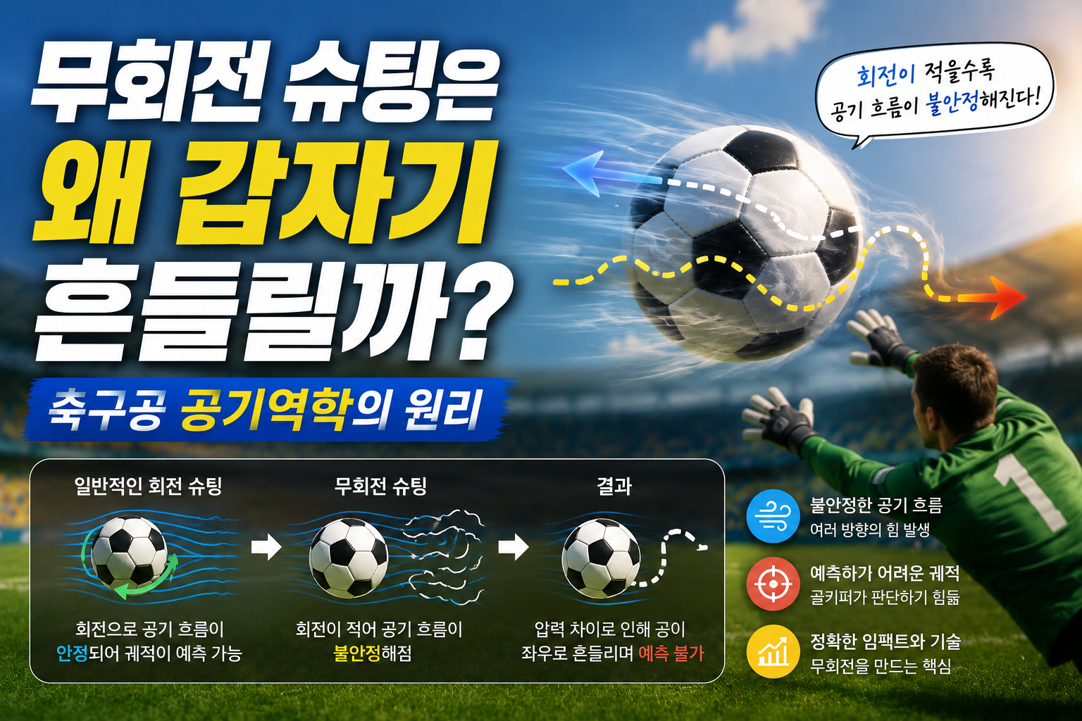 무회전 슈팅